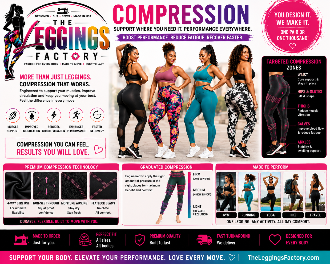 Compression leggings