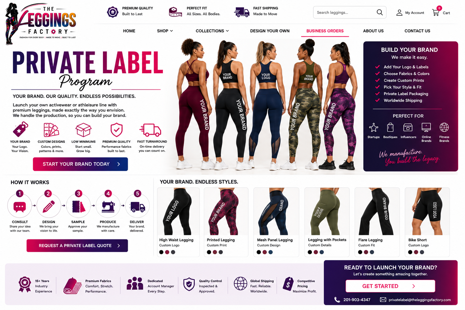 Private label leggings